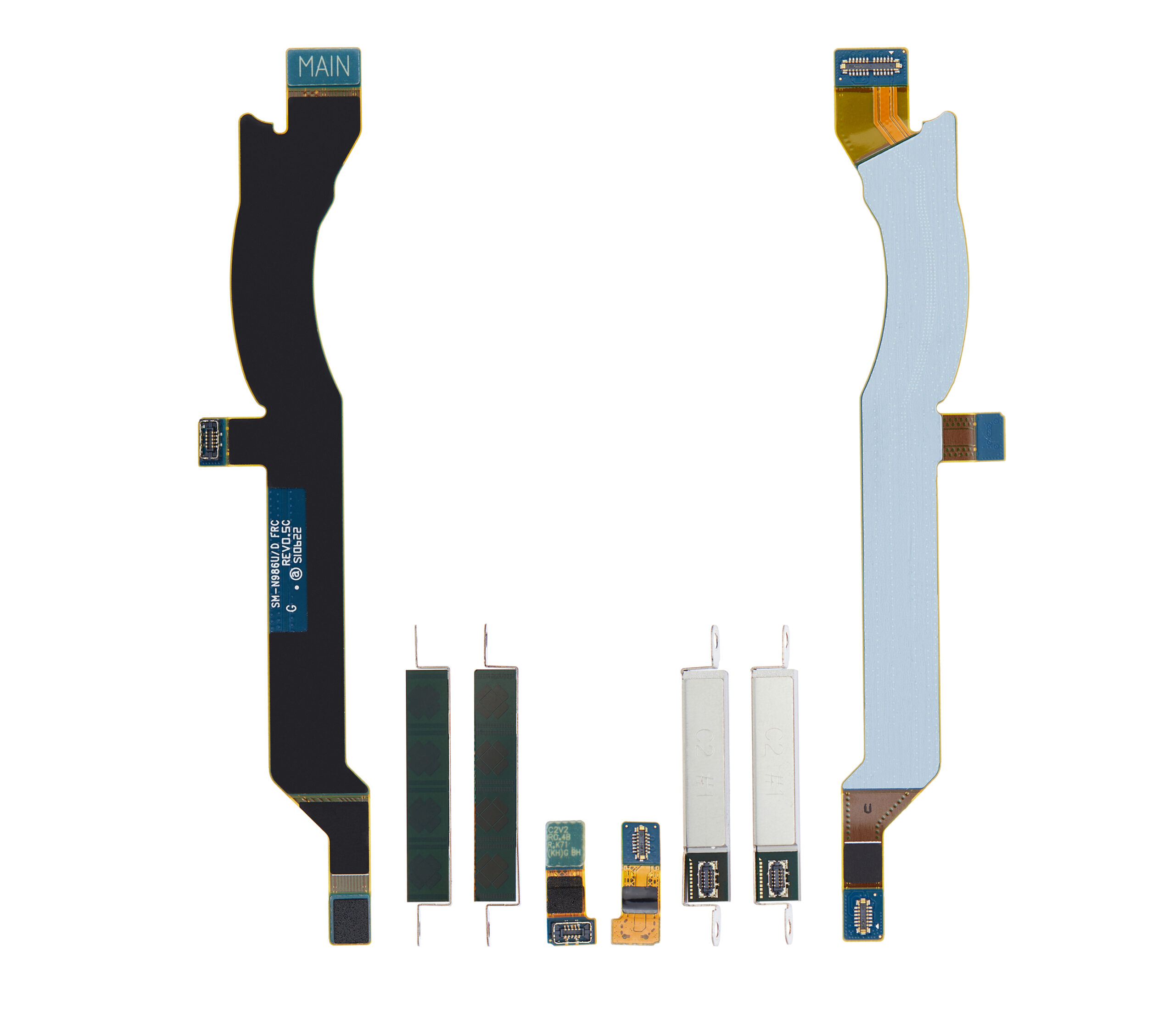 5G Antenne Flexkabel mit Modul für Samsung Galaxy Note 20 Ultra (4-teiliges Set) – Bild 2