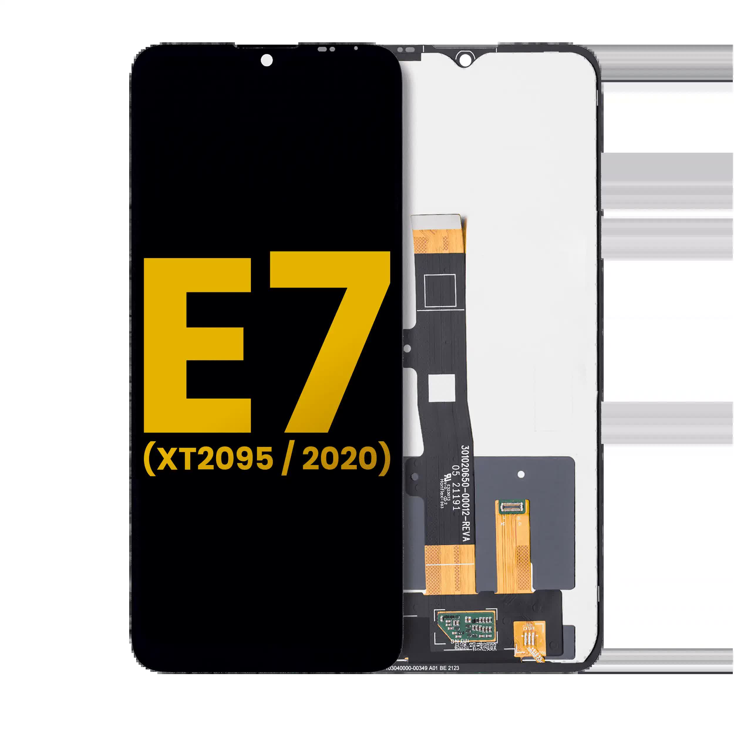 LCD Display ohne Rahmen für Motorola Moto E7 (XT2095 / 2020) (professionell aufgearbeitet)