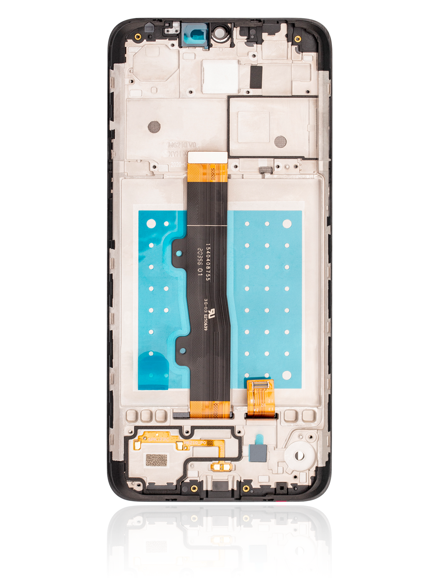 LCD Display mit Rahmen für Motorola Moto E7 (XT2095 / 2020) (professionell aufgearbeitet) – Bild 3