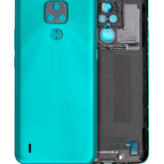 Rückdeckelglas für Motorola Moto E7 (XT2095 / 2020) (Aqua Blue)