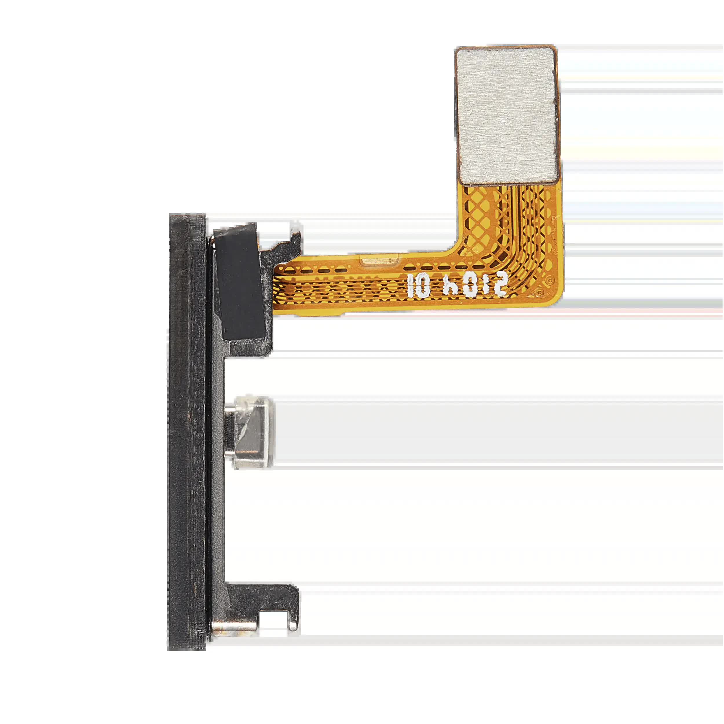 Fingerabdrucksensor mit Flexkabel für LG K92 5G (2020) (Titan Gray)