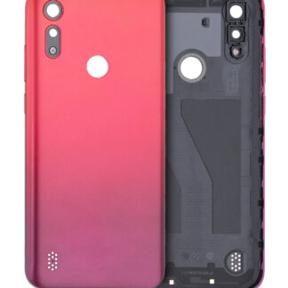 Rückdeckelglas für Motorola Moto E6S (XT2053 / 2020) (Sunrise Red)