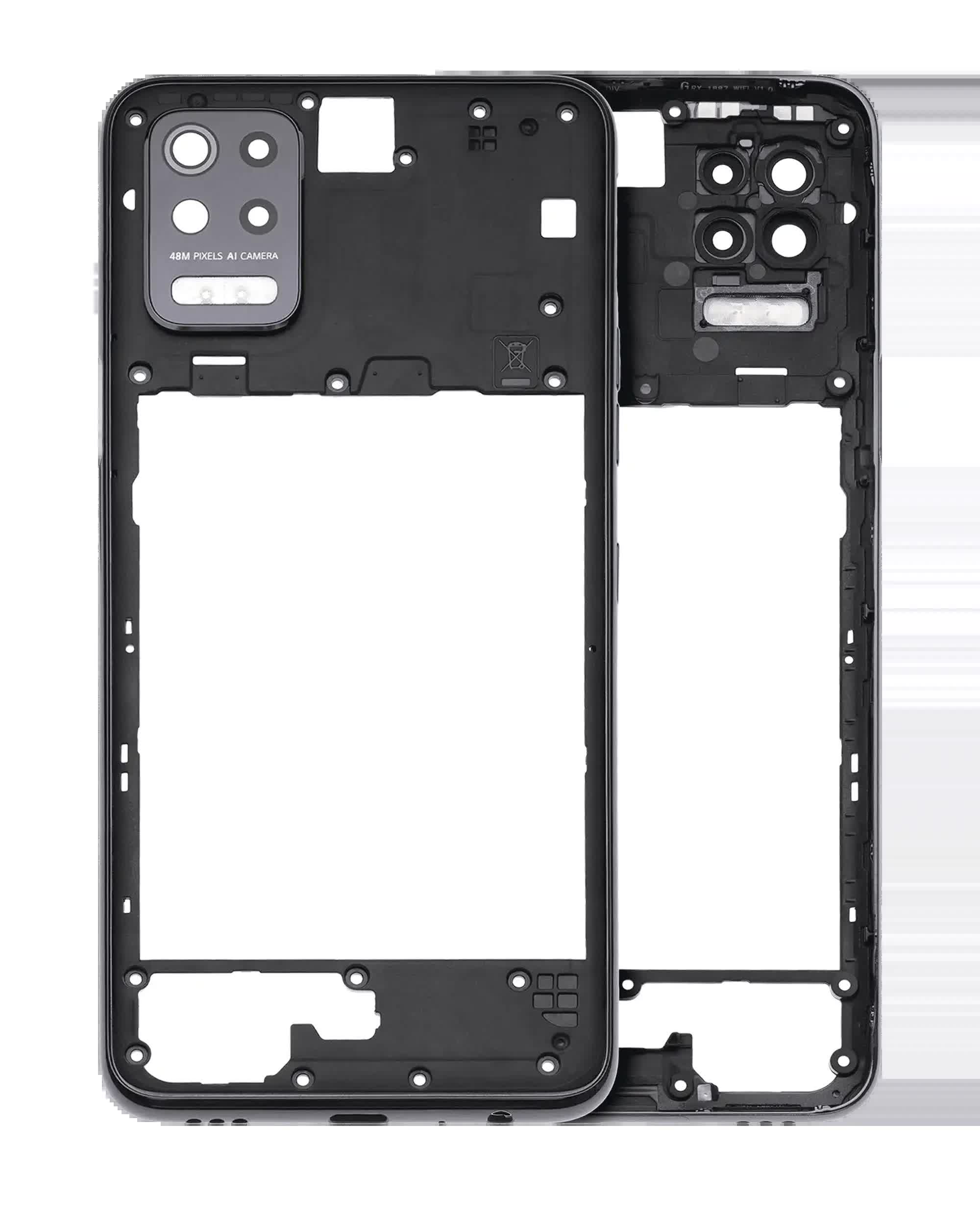 Rückgehäuse für LG K52 (2020) (Black (Schwarz))