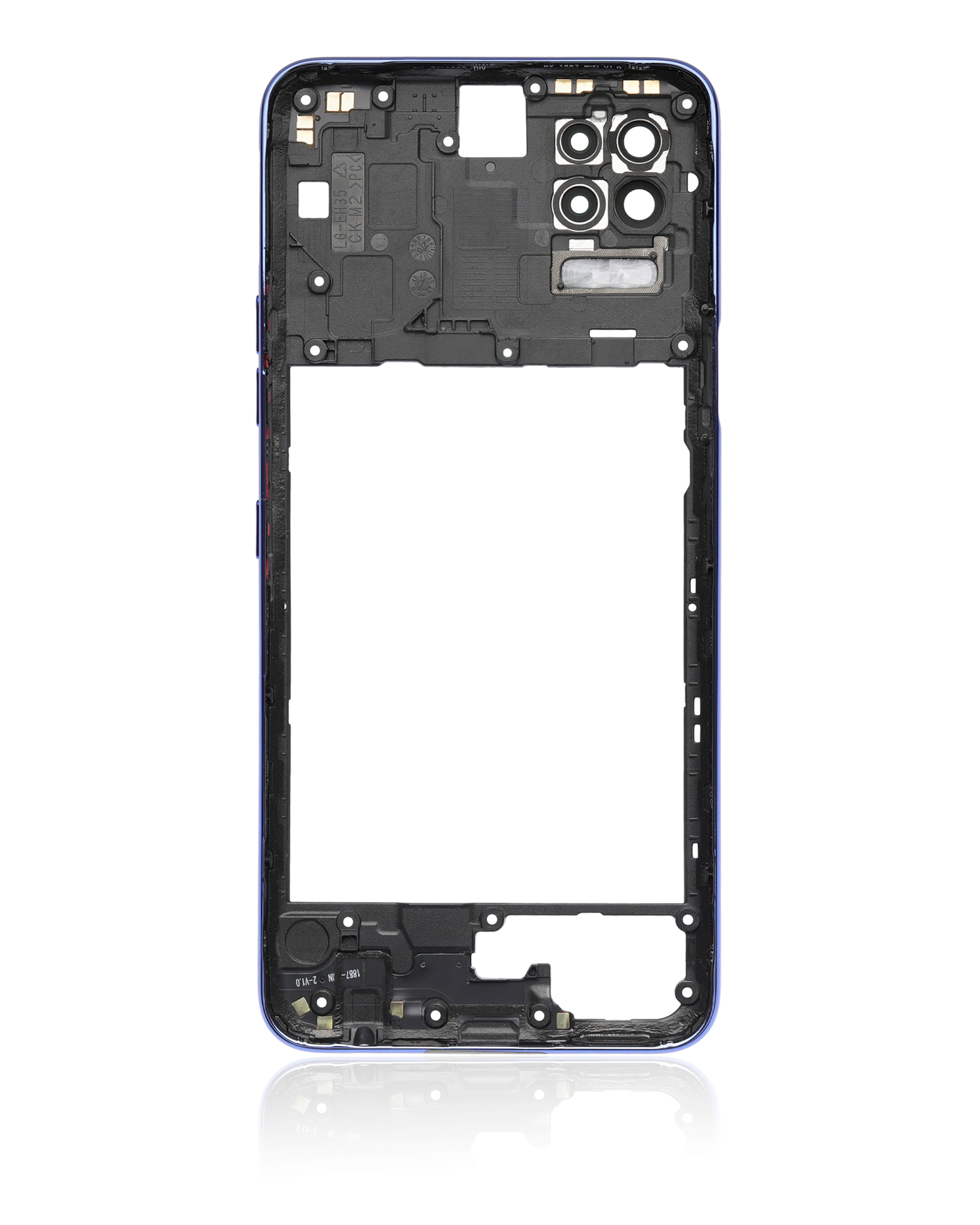 Rückgehäuse für LG K52 (2020) (Blue (Blau)) – Bild 4