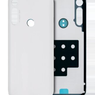 Rückdeckelglas für Motorola Moto G Fast (XT2045-3 / 2020) (Pearl White)