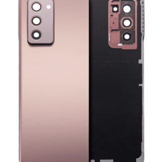 Rückdeckelglas mit Kameraglas für Samsung Galaxy Z Fold 2 5G (Premium) (Mystic Bronze)