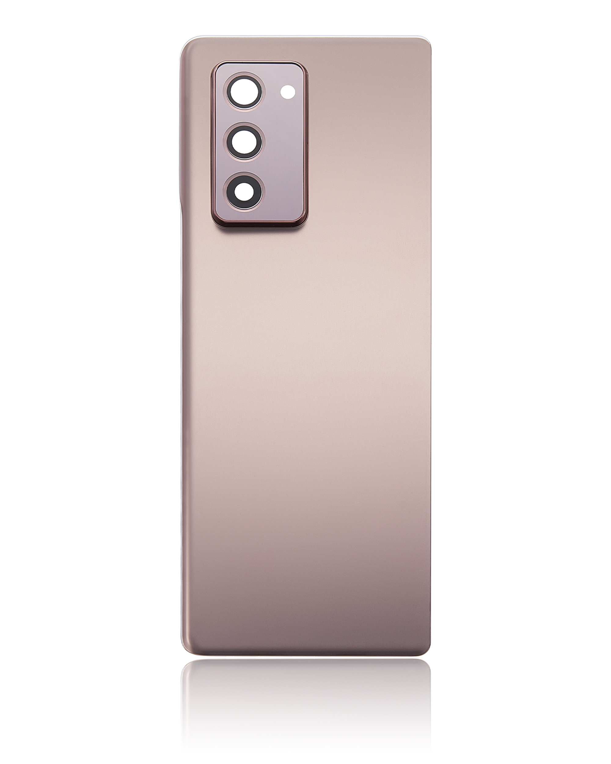 Rückdeckelglas mit Kameraglas für Samsung Galaxy Z Fold 2 5G (Aftermarket Plus) (Mystic Bronze) – Bild 3