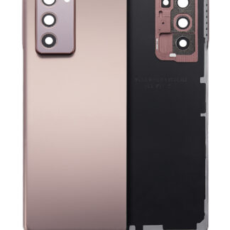 Rückdeckelglas mit Kameraglas für Samsung Galaxy Z Fold 2 5G (Aftermarket Plus) (Mystic Bronze)