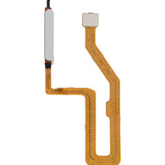 Fingerabdrucksensor mit Flexkabel für LG K42 / K52 / K62 (Silver (Silber))
