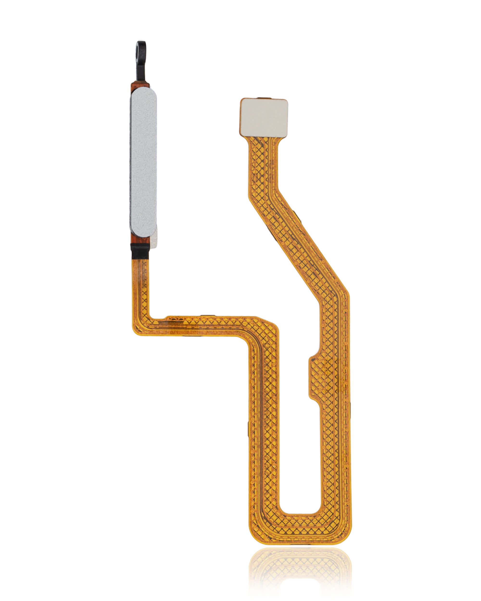 Fingerabdrucksensor mit Flexkabel für LG K42 / K52 / K62 (Silver (Silber))