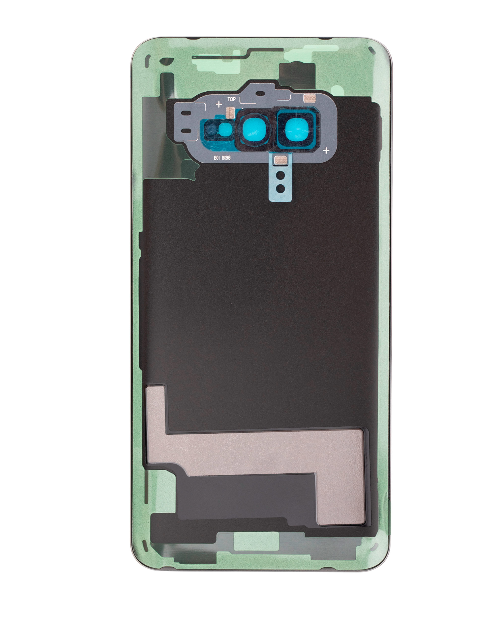 Rückdeckelglas mit Kameraglas für Samsung Galaxy S10e (Service Pack) (Prism Black) – Bild 3