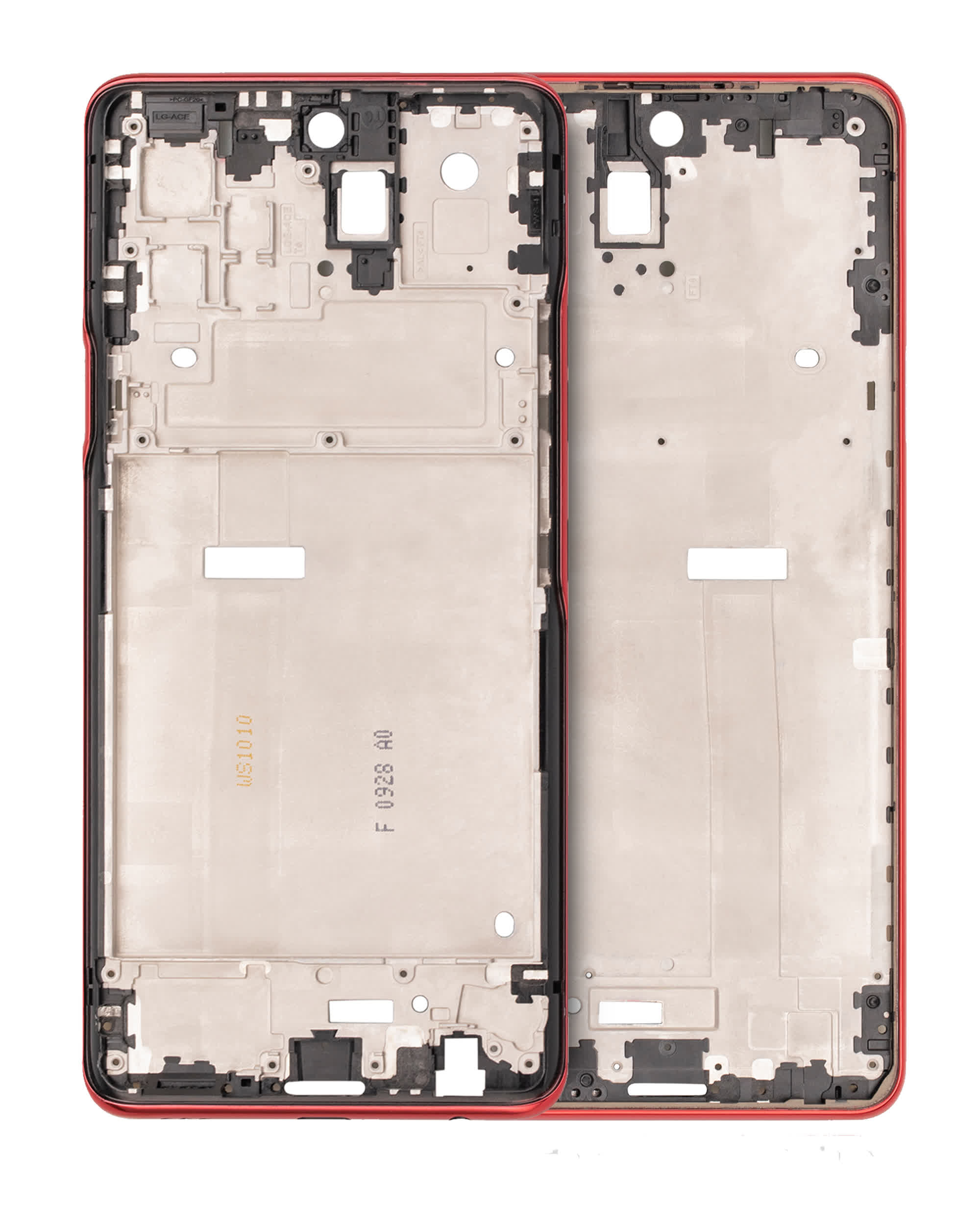 LCD-Rahmen für LG Q92 5G / Q920 (Red (Rot))