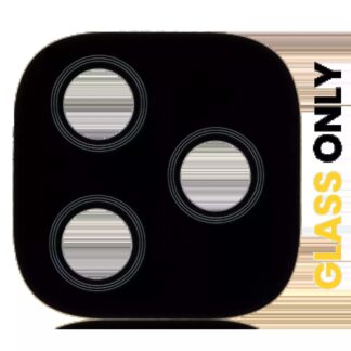 Rückkamera-Glas (nur Glas) mit Klebefolie für Motorola Moto E7 Plus (XT2081 / 2020) (Black (Schwarz))