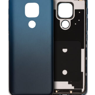 Rückdeckelglas für Motorola Moto E7 Plus (XT2081 / 2020) (Navy Blue)