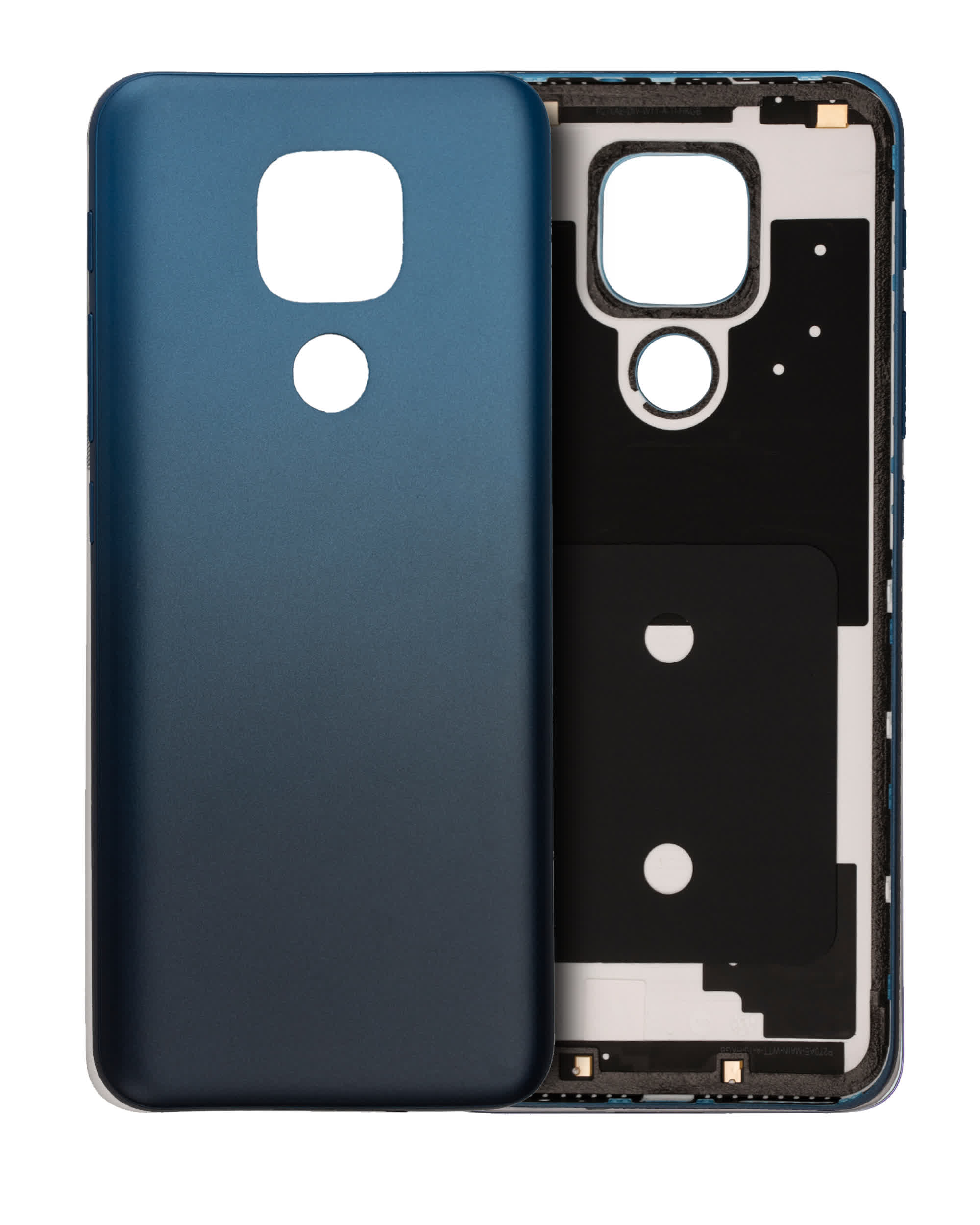 Rückdeckelglas für Motorola Moto E7 Plus (XT2081 / 2020) (Navy Blue)