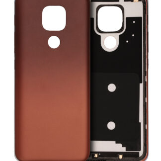 Rückdeckelglas für Motorola Moto E7 Plus (XT2081 / 2020) (Amber Bronze)
