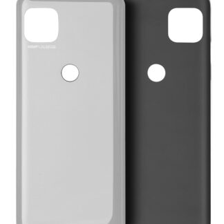 Rückdeckelglas für Motorola Moto G 5G (XT2113-3 / 2020) (Frosted Silver)