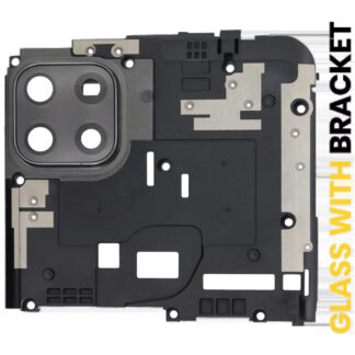 Rückkamera-Glas mit Halterung für Motorola Moto G 5G (XT2113-3 / 2020) / One 5G Ace (XT2113-1/2 / 2021) (Volcanic Gray)