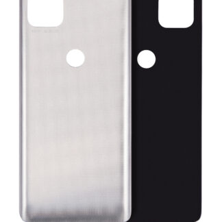 Rückdeckelglas für Motorola Moto One 5G Ace (XT2113-1/2 / 2021) (Frosted Silver)