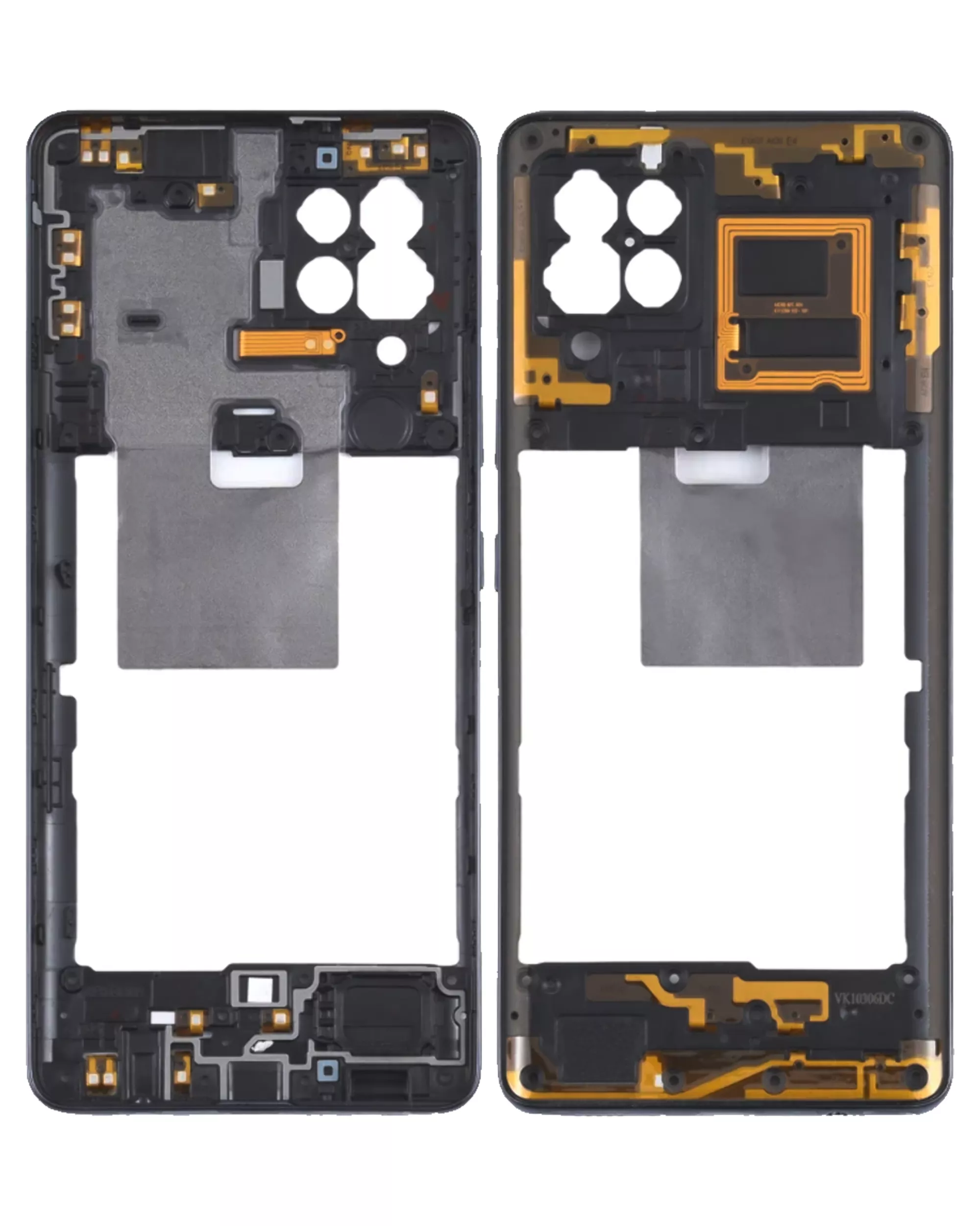 Mittelrahmen für Samsung Galaxy A42 5G (A426 / 2020) (Prism Dot Black) – Bild 4