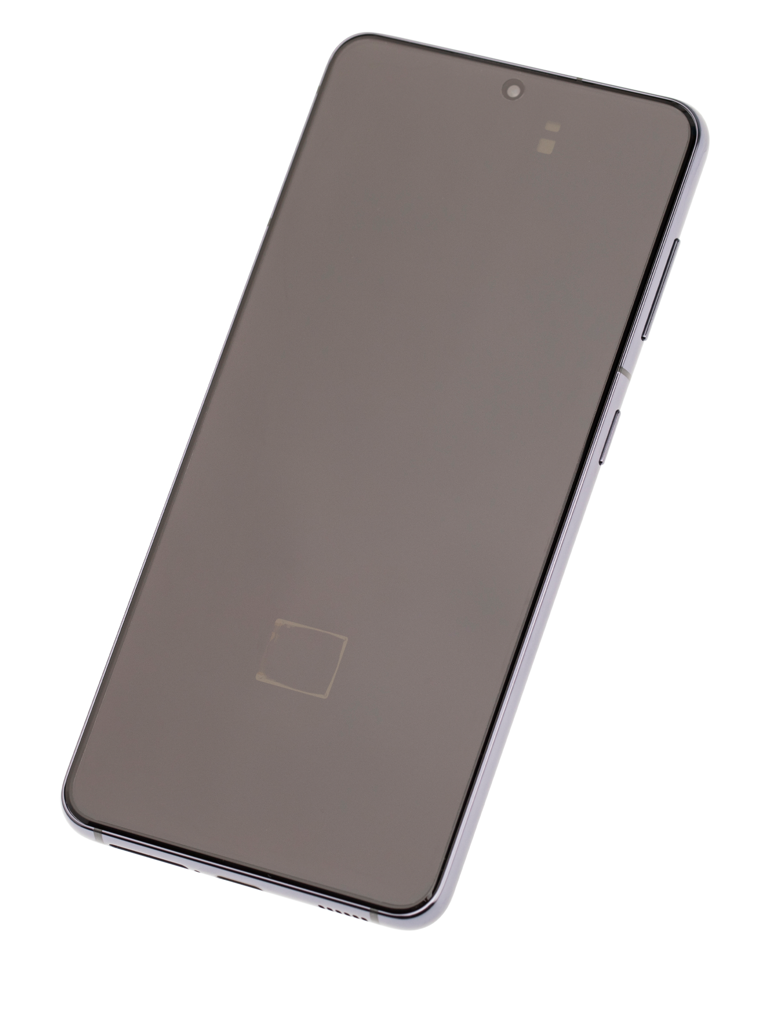 OLED Display mit Rahmen für Samsung Galaxy S21 5G (professionell aufgearbeitet) (Phantom Gray) – Bild 4