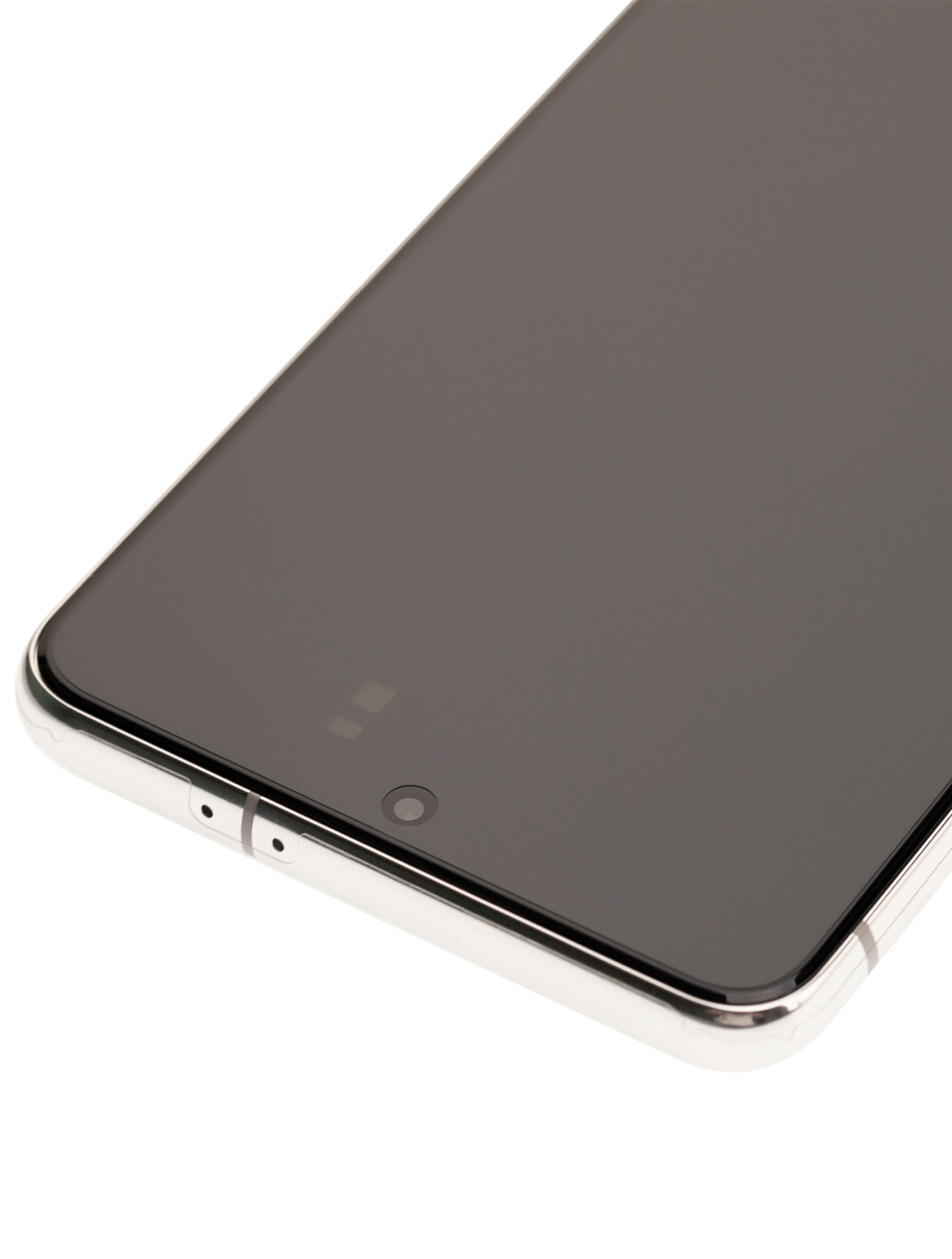 OLED Display mit Rahmen für Samsung Galaxy S21 5G (professionell aufgearbeitet) (Phantom White) – Bild 3