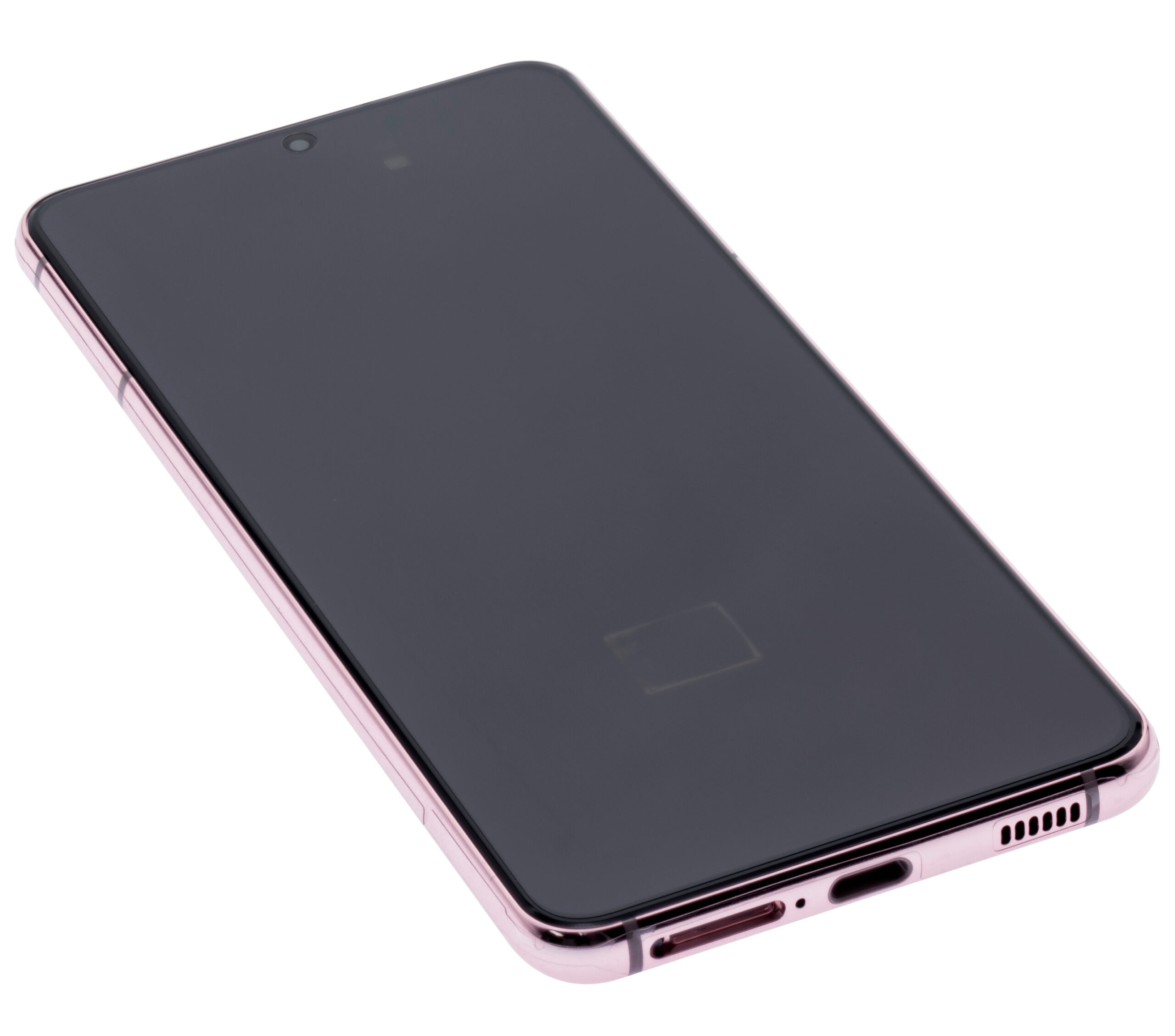 OLED Display mit Rahmen für Samsung Galaxy S21 5G (professionell aufgearbeitet) (Phantom Violet) – Bild 4