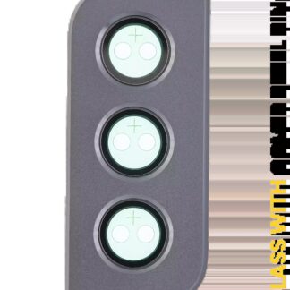 Rückkamera-Glas mit Abdeckung Blendenring für Samsung Galaxy S21 5G (Phantom Gray)