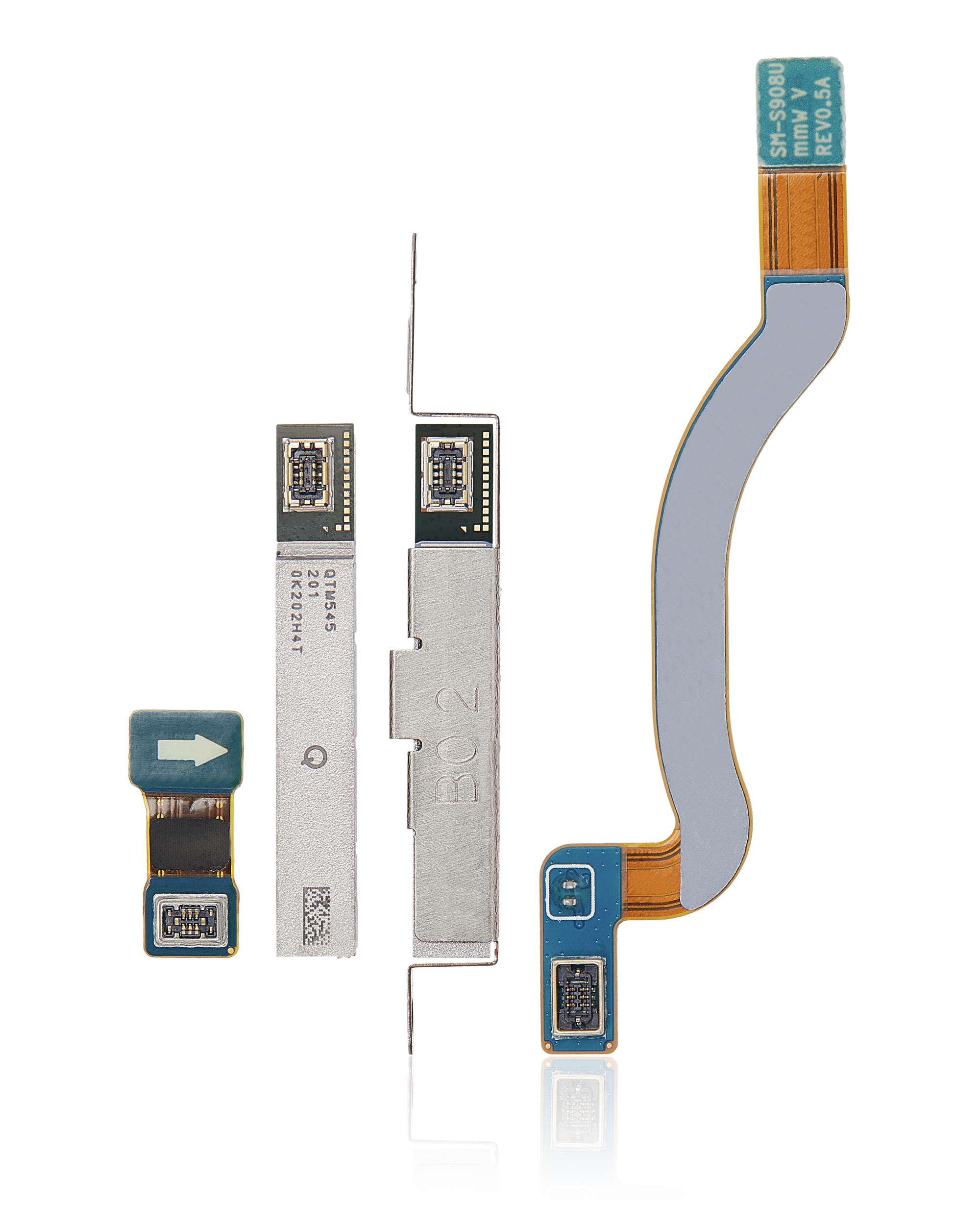 5G Antenne Flexkabel mit Modul für Samsung Galaxy S22 Ultra (S908U) (4-teiliges Set) – Bild 2