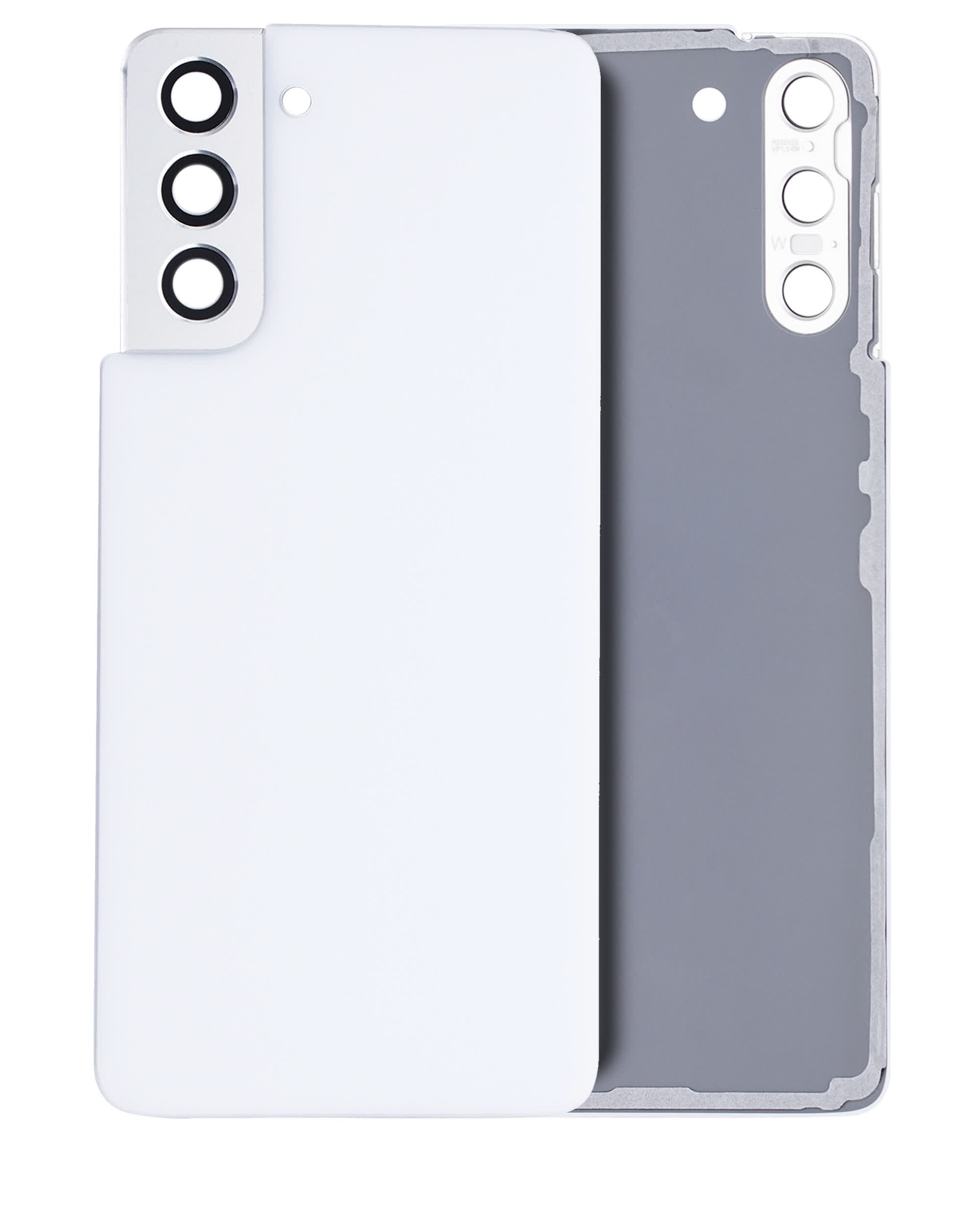 Rückdeckelglas mit Kameraglas für Samsung Galaxy S21 5G (Service Pack) (Phantom White)
