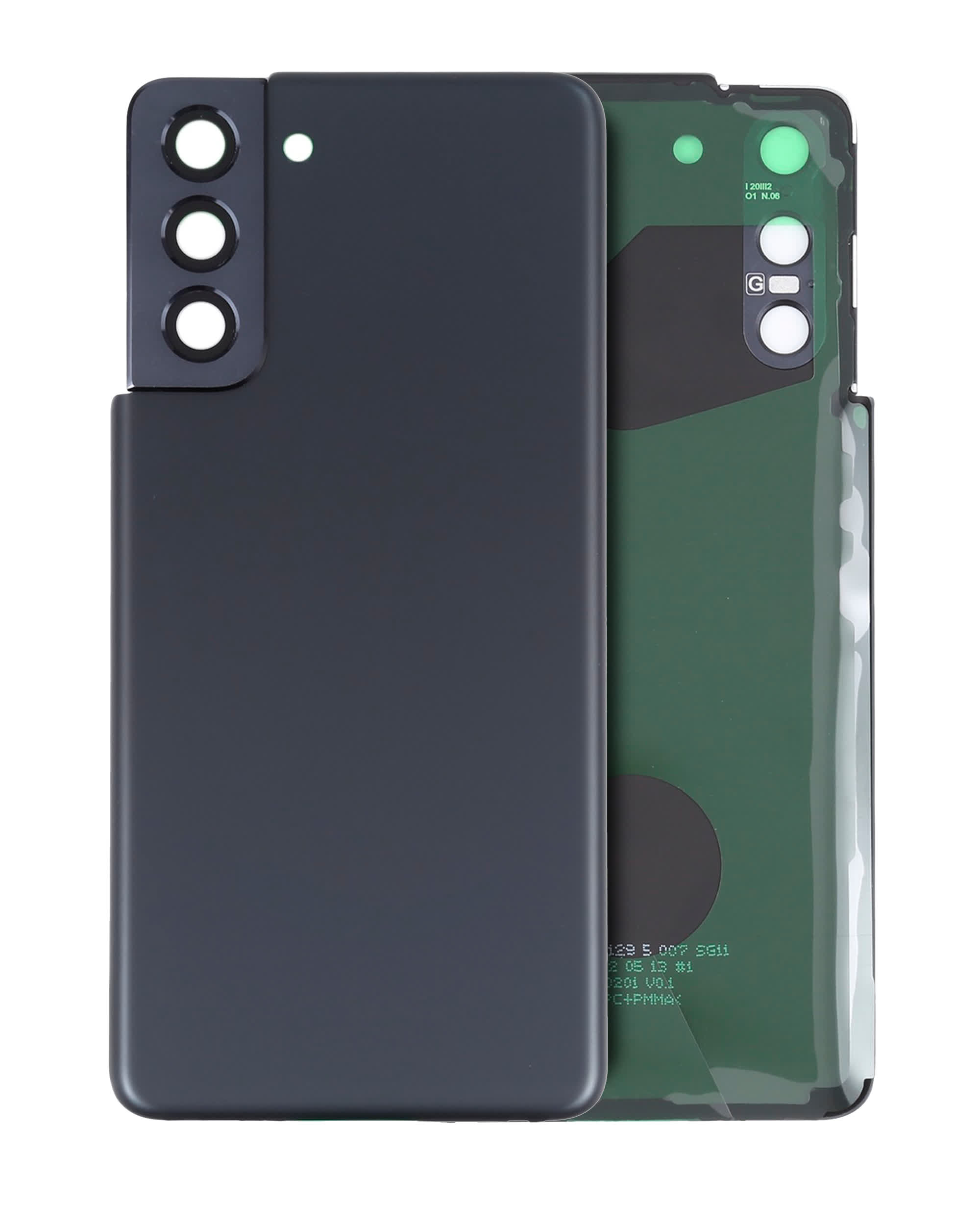 Rückdeckelglas mit Kameraglas für Samsung Galaxy S21 5G (Service Pack) (Phantom Gray)