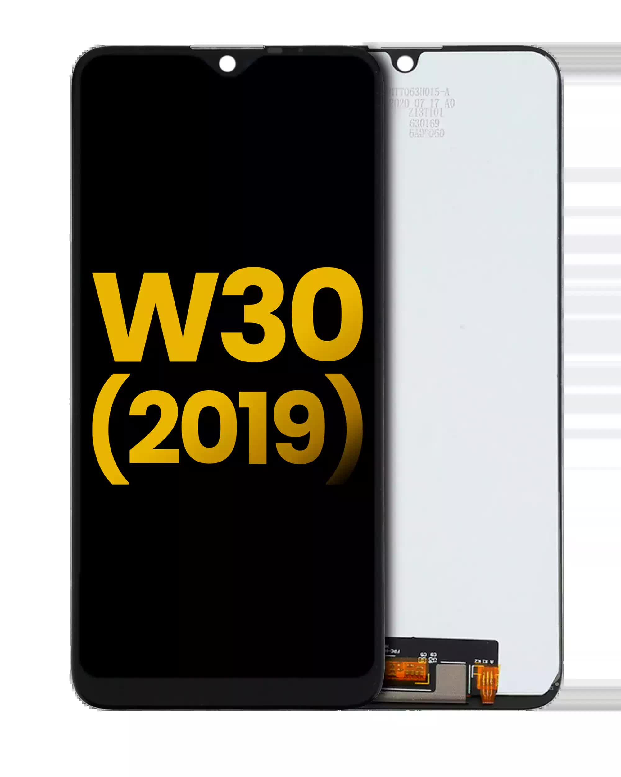 LCD Display ohne Rahmen für LG W30 (professionell aufgearbeitet)