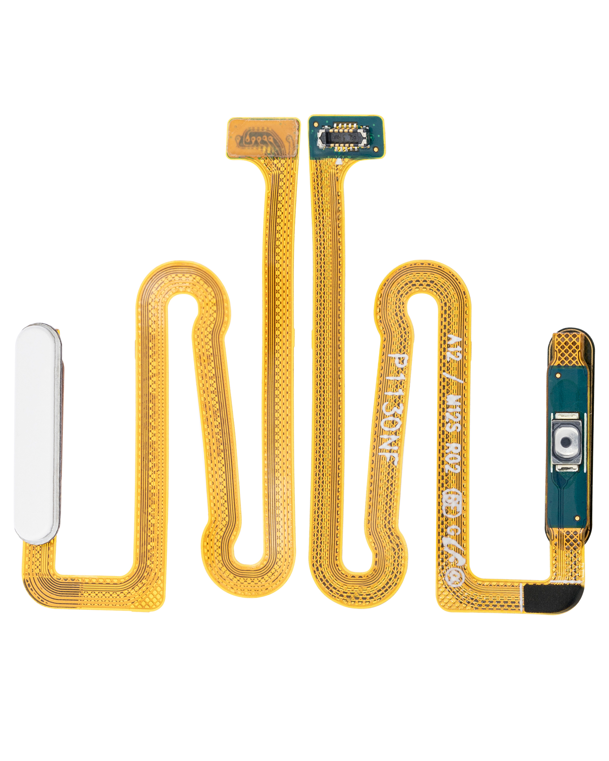 Fingerabdrucksensor mit Flexkabel für Samsung Galaxy A12 (A125 / 2020) (White (Weiß)) – Bild 2