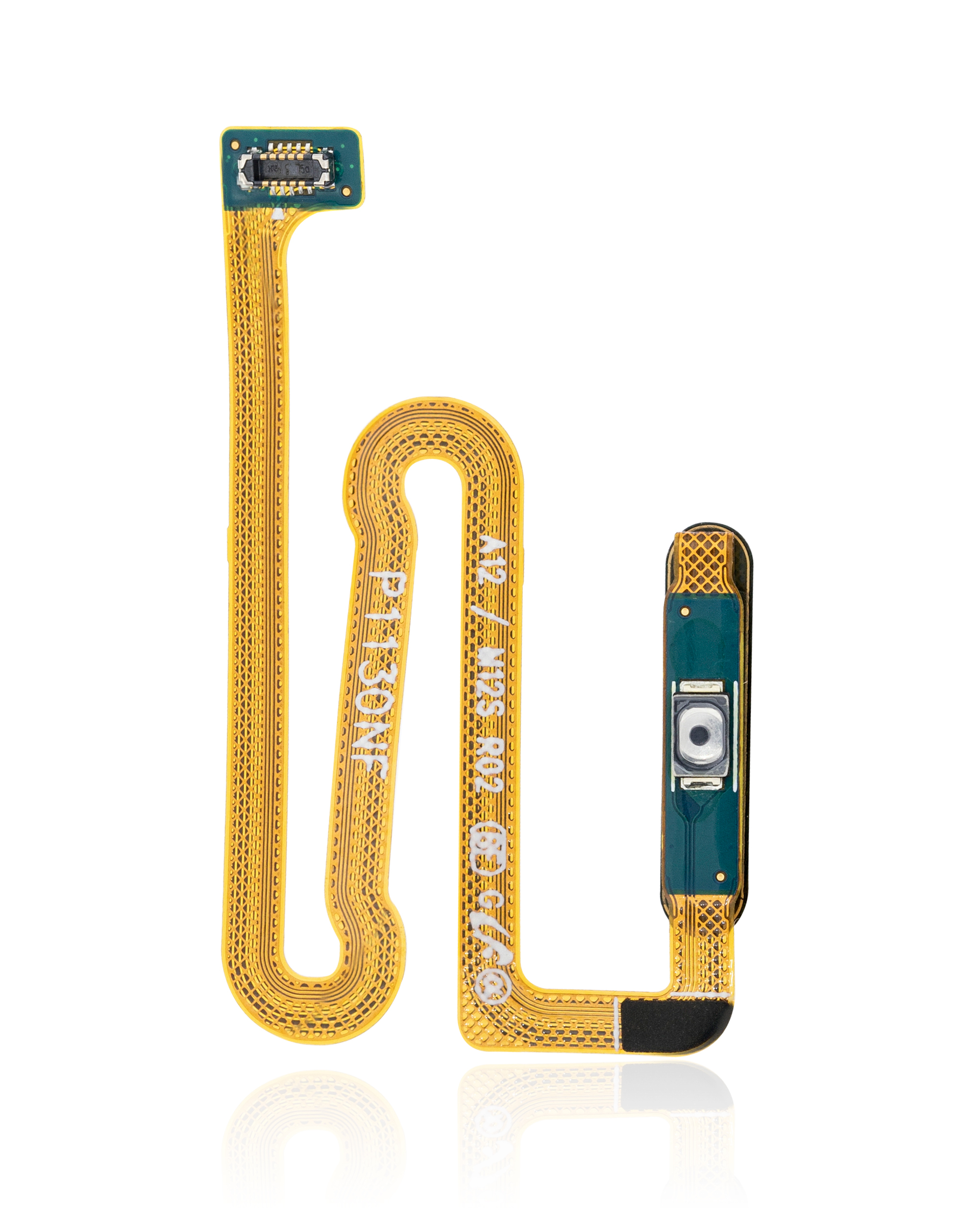 Fingerabdrucksensor mit Flexkabel für Samsung Galaxy A12 (A125 / 2020) (White (Weiß)) – Bild 3