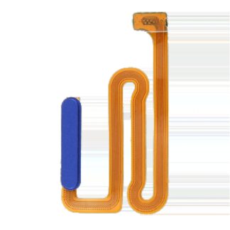 Fingerabdrucksensor mit Flexkabel für Samsung Galaxy A12 (A125 / 2020) (Blue (Blau))