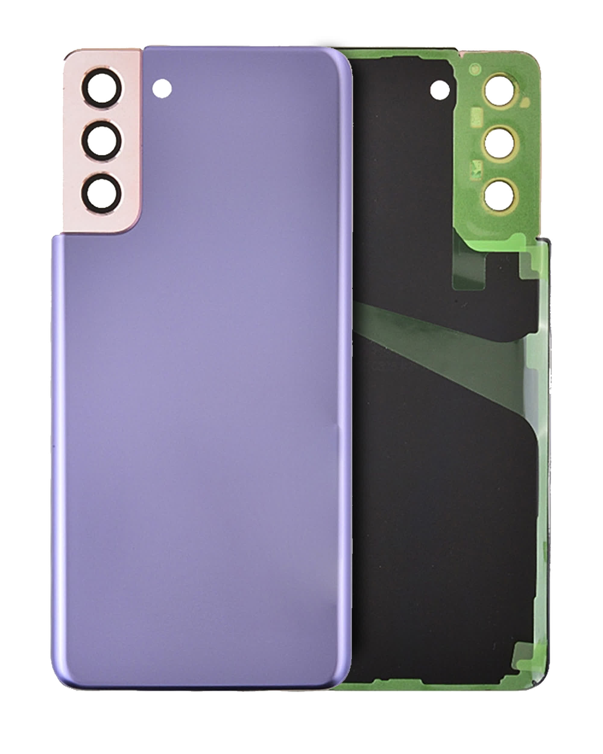Rückdeckelglas mit Kameraglas für Samsung Galaxy S21 5G (Service Pack) (Phantom Violet)
