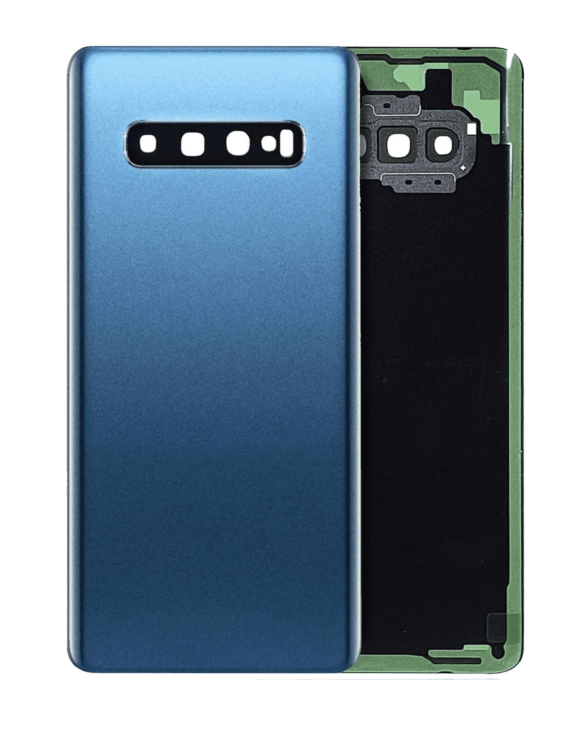 Rückdeckelglas mit Kameraglas für Samsung Galaxy S10 Plus (Service Pack) (Ceramic White) – Bild 2