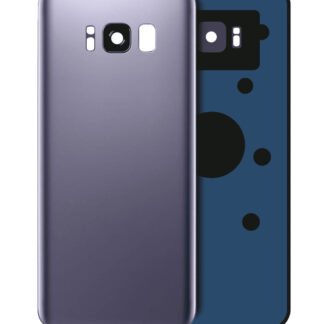 Rückdeckelglas mit Kameraglas für Samsung Galaxy S8 (Service Pack) (Orchid Gray)