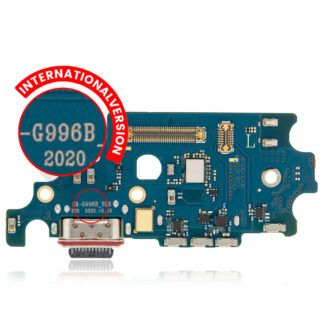 Ladebuchse mit SIM-Kartenleser für Samsung Galaxy S21 Plus (G996B) (International Version) (Premium)