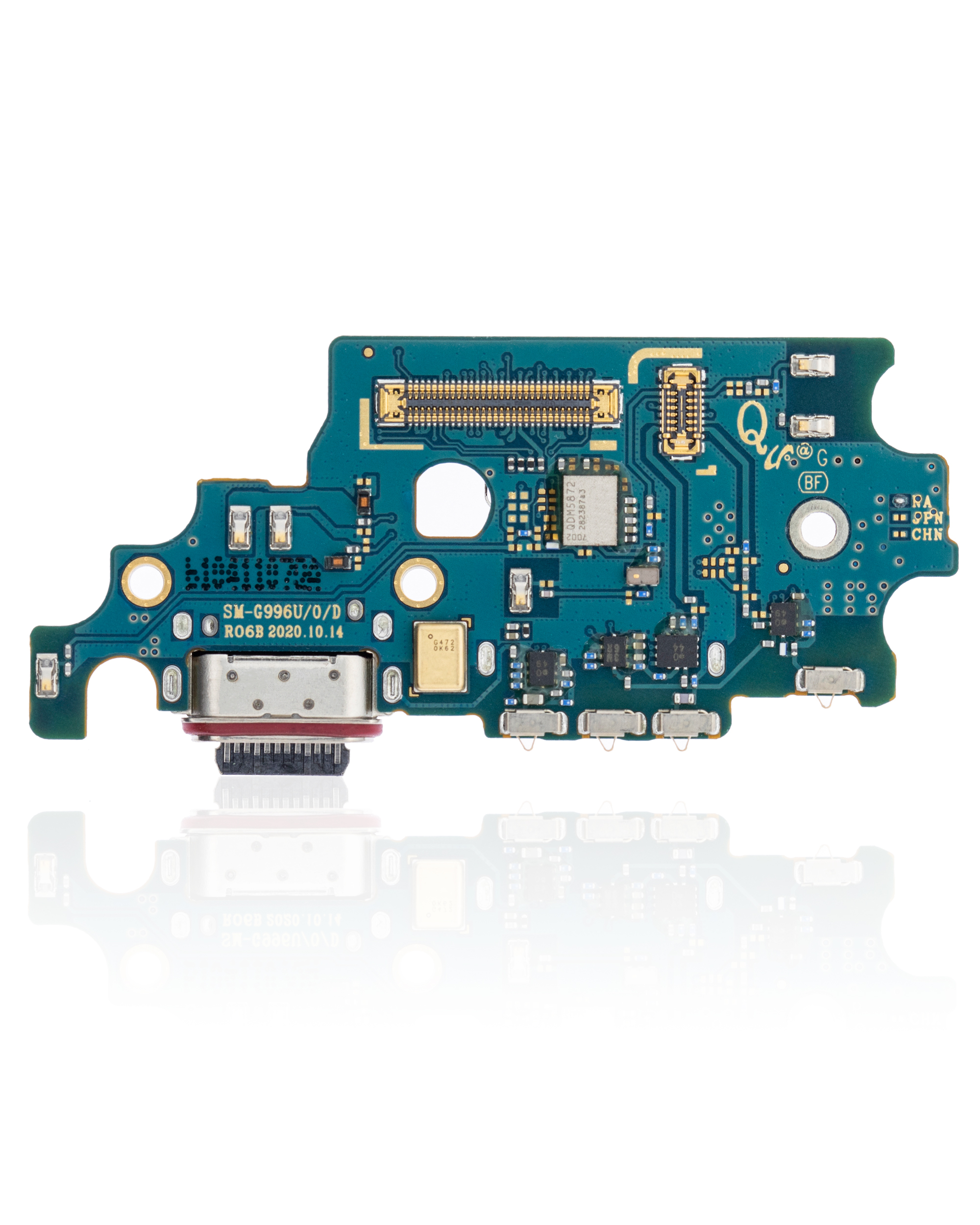Ladebuchse mit SIM-Kartenleser für Samsung Galaxy S21 Plus (G996U) (US-Version) (Premium) – Bild 3
