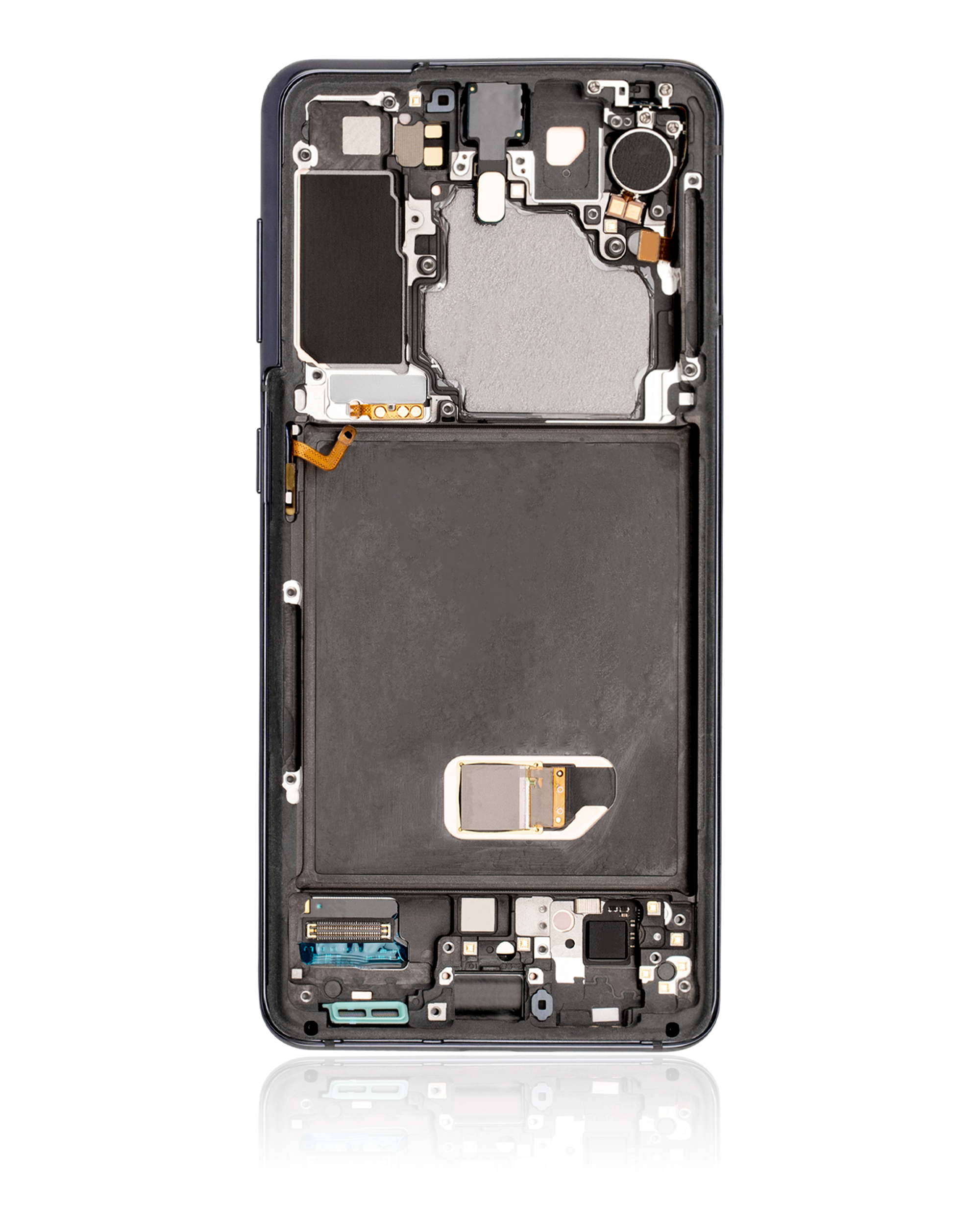 OLED Display mit Rahmen für Samsung Galaxy S21 5G (Service Pack) (Phantom Gray) – Bild 4