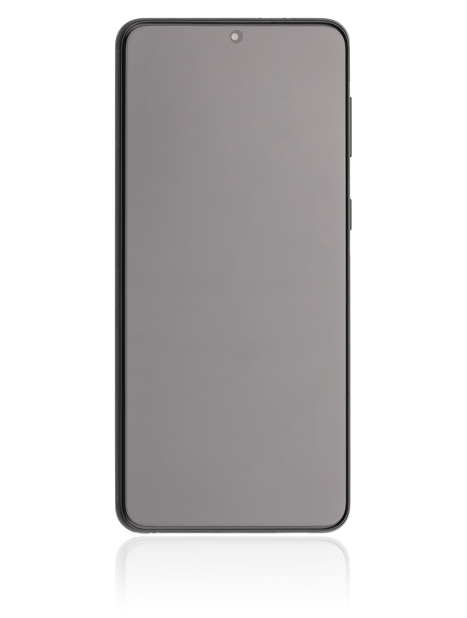 OLED Display mit Rahmen für Samsung Galaxy S21 Plus 5G (professionell aufgearbeitet) (Phantom Black) – Bild 2