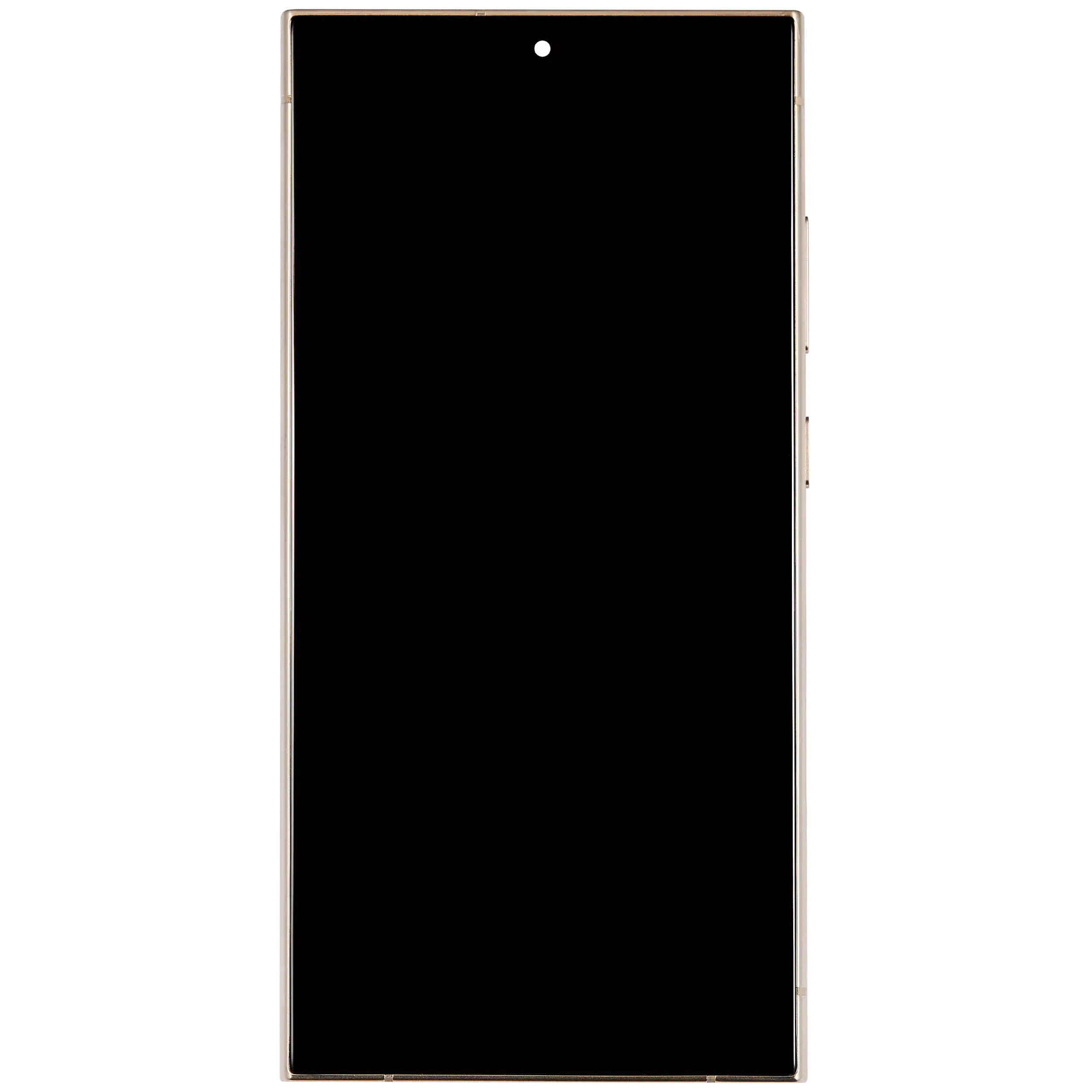 OLED Display mit Rahmen für Samsung Galaxy S24 Ultra (Service Pack) (Titanium Yellow) – Bild 3
