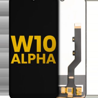 LCD Display ohne Rahmen für LG W10 Alpha (professionell aufgearbeitet) (Black (Schwarz))