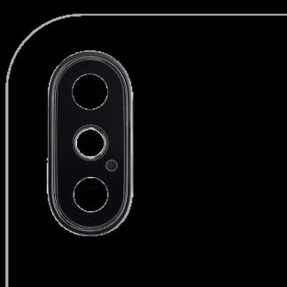 Rückkamera-Glas mit Halterung und Blende für iPhone XS / XS Max (Aftermarket Plus) (Space Gray) (10er-Pack)
