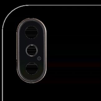 Rückkamera-Glas mit Halterung und Blende für iPhone XS / XS Max (Aftermarket Plus) (Gold) (10er-Pack)