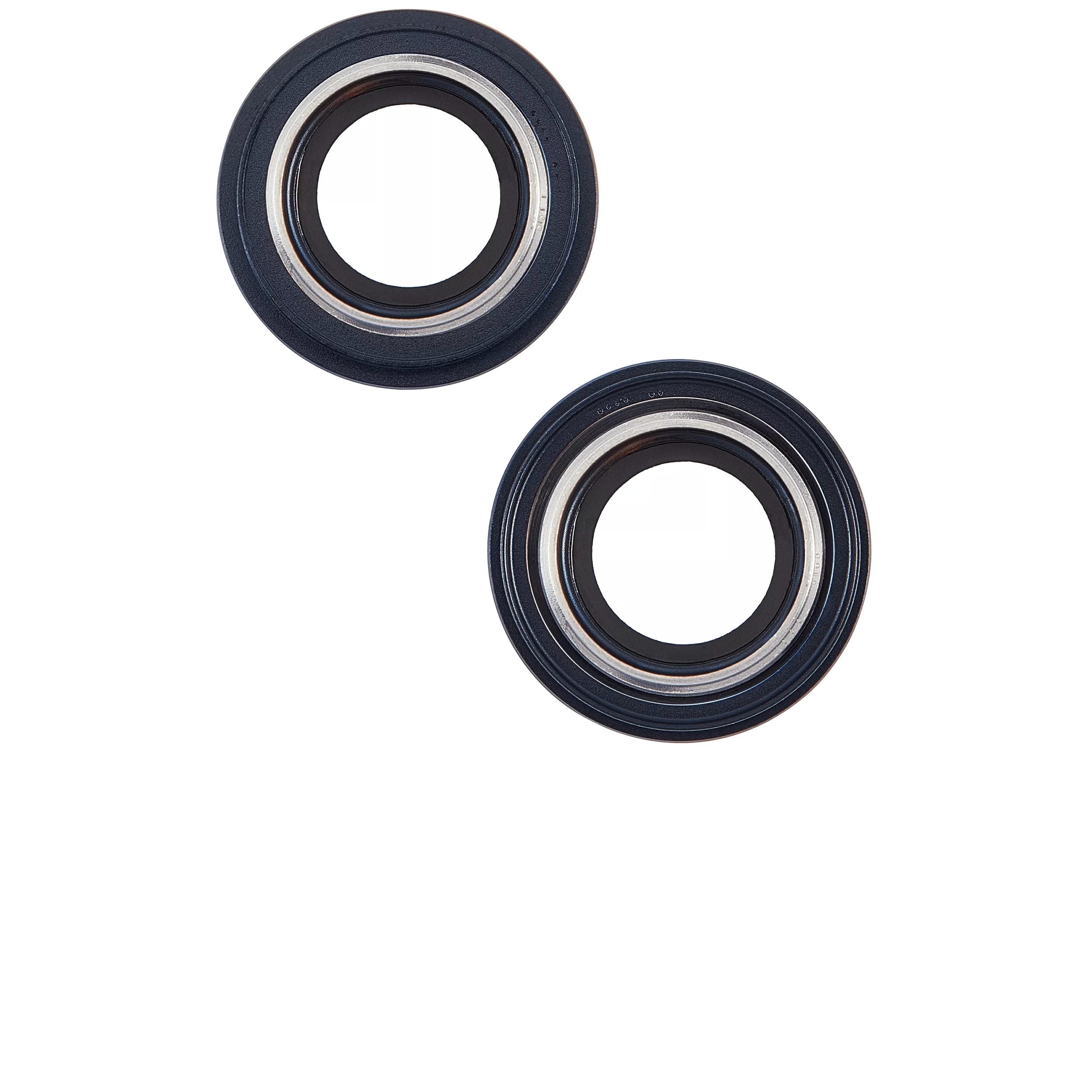 Rückkamera-Glas mit Halterung und Blende für iPhone 14 / 14 Plus (2-teiliges Set) (Aftermarket Plus) (Midnight) – Bild 2