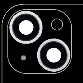Rückkamera-Glas mit Halterung und Blende für iPhone 14 / 14 Plus (2-teiliges Set) (Aftermarket Plus) (Purple (Violett))