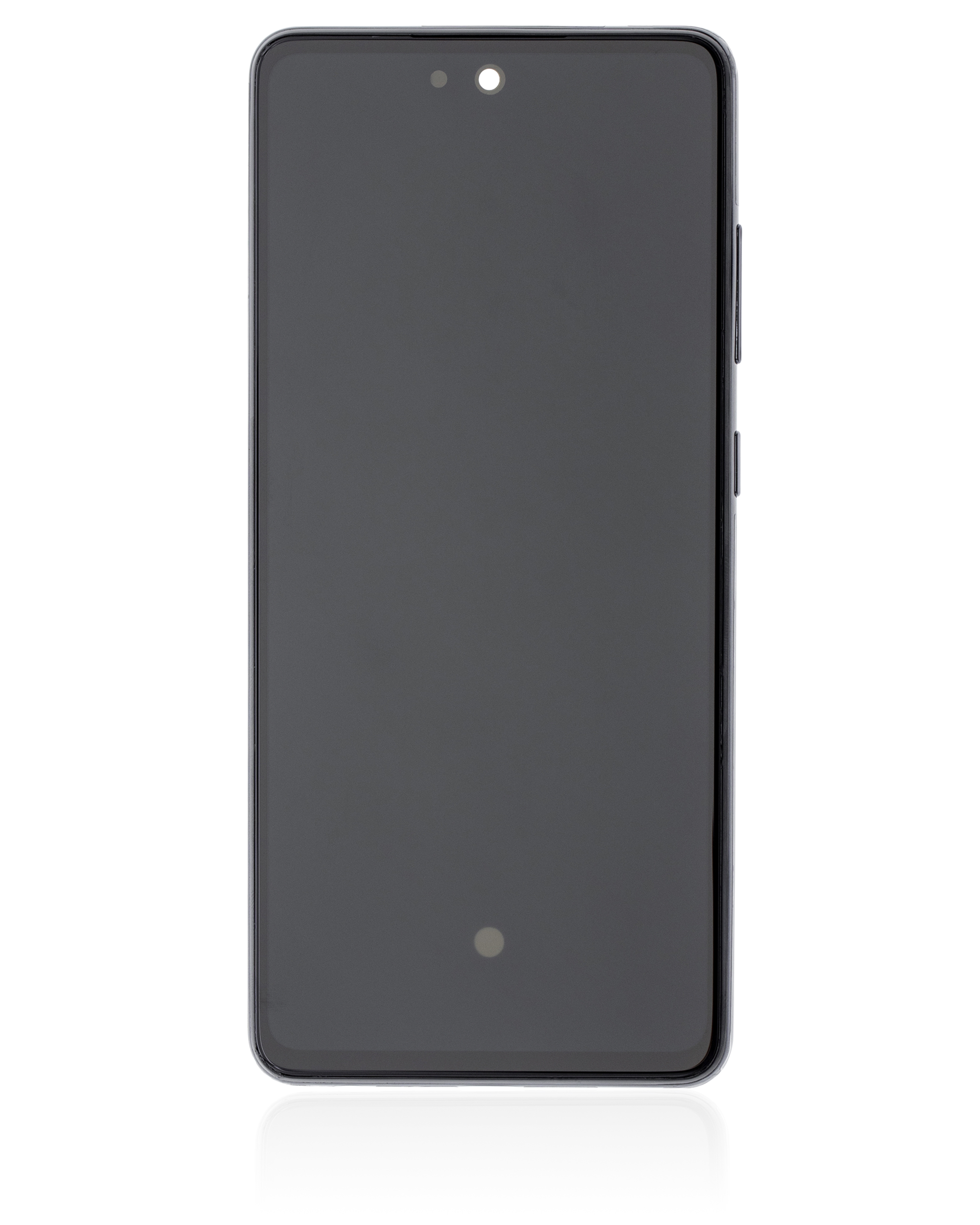 OLED Display mit Rahmen für Samsung Galaxy A52 4G (A525 / 2021) / A52 5G (A526 / 2021) / A52S 5G (A528 / 2021) (professionell aufgearbeitet) (Awesome Black) – Bild 4
