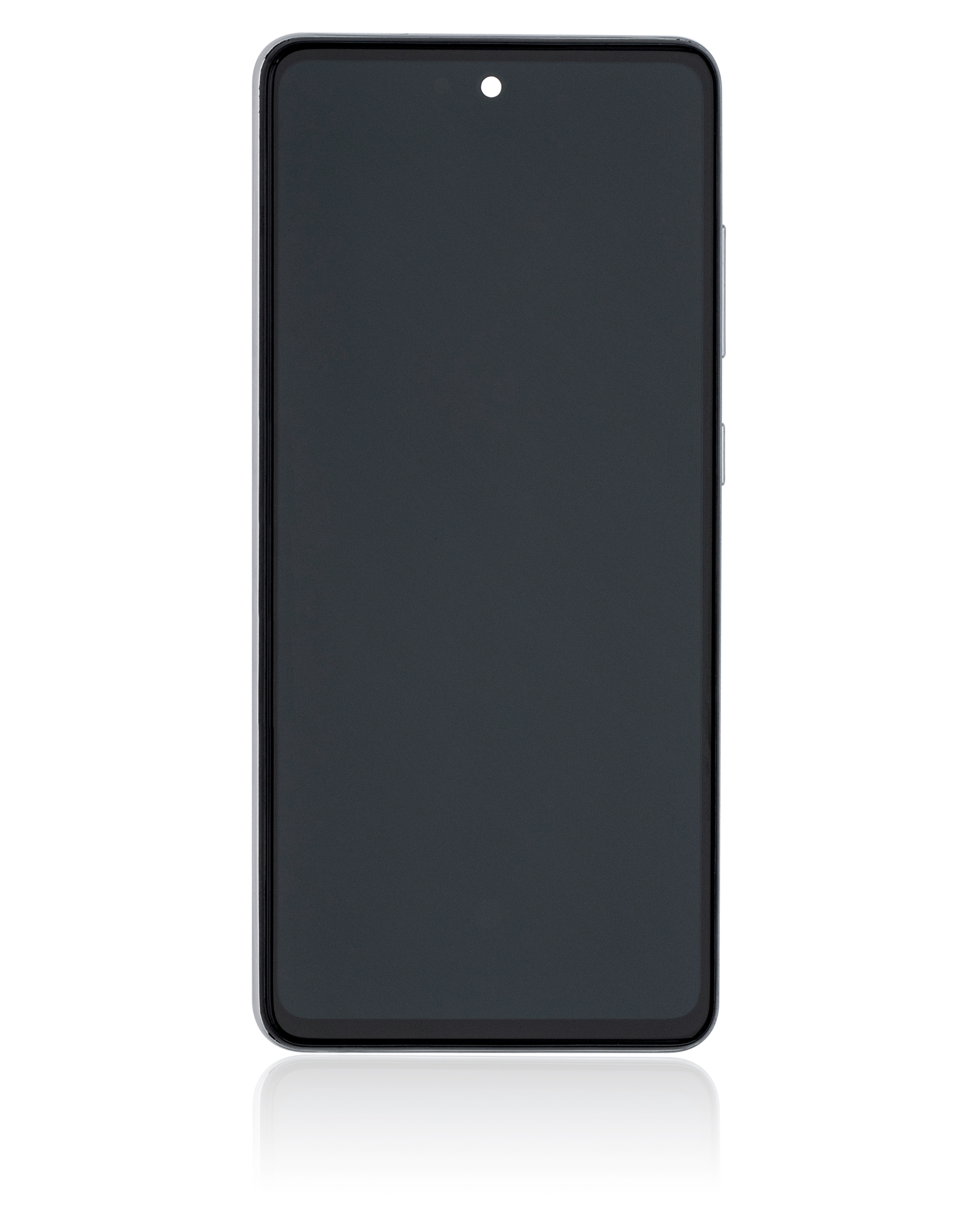 OLED Display mit Rahmen für Samsung Galaxy A52 4G (A525 / 2021) / A52 5G (A526 / 2021) / A52S 5G (A528 / 2021) (professionell aufgearbeitet) (Awesome White) – Bild 4